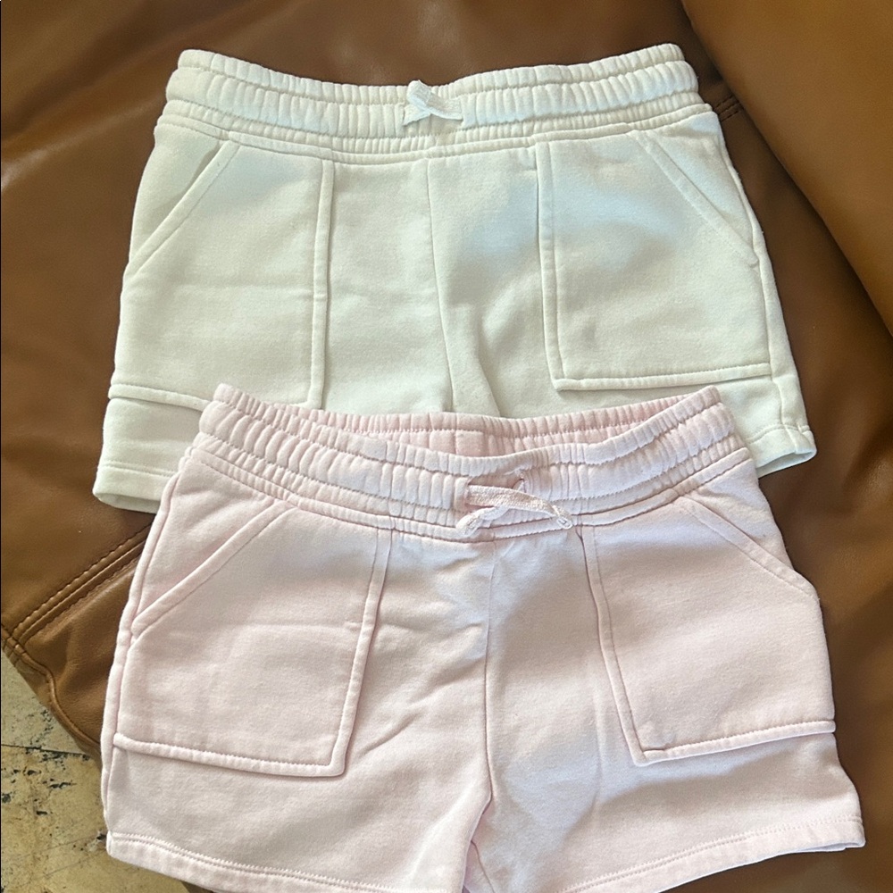 Girls Epic Threads White size 6 and Pink size 6x Shorts